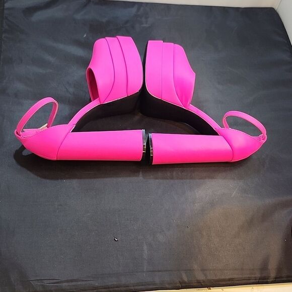 BRAND NEW ALDO CHUNKY HEELS PLATFORM  WOMEN'S ANKLE STRAP SANDAL S2 - Picture 13 of 15